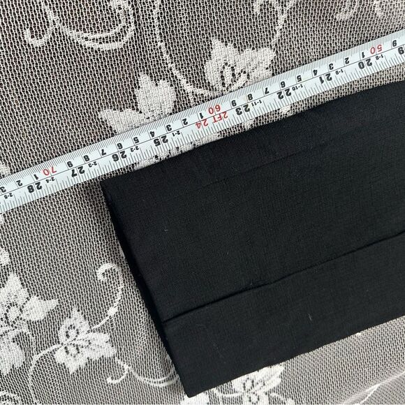 Emilio Pucci Black Stretch Wool Trousers Sz 12 - Picture 11 of 13